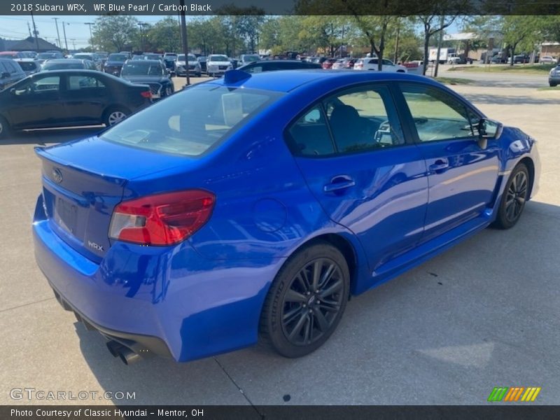 WR Blue Pearl / Carbon Black 2018 Subaru WRX