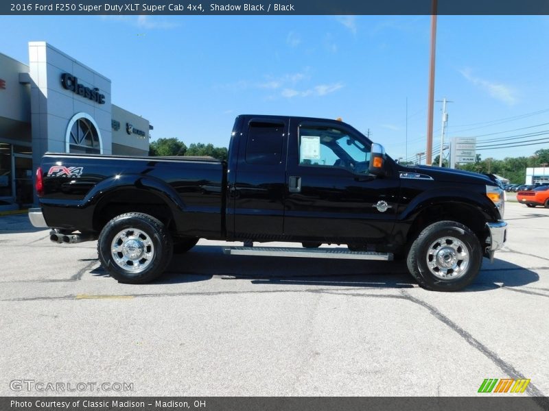 Shadow Black / Black 2016 Ford F250 Super Duty XLT Super Cab 4x4