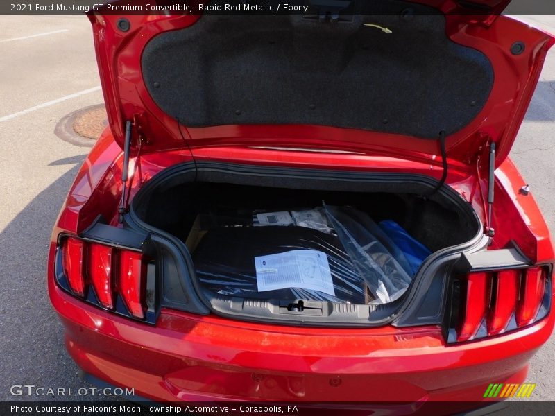 Rapid Red Metallic / Ebony 2021 Ford Mustang GT Premium Convertible