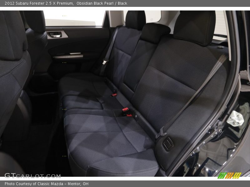 Obsidian Black Pearl / Black 2012 Subaru Forester 2.5 X Premium