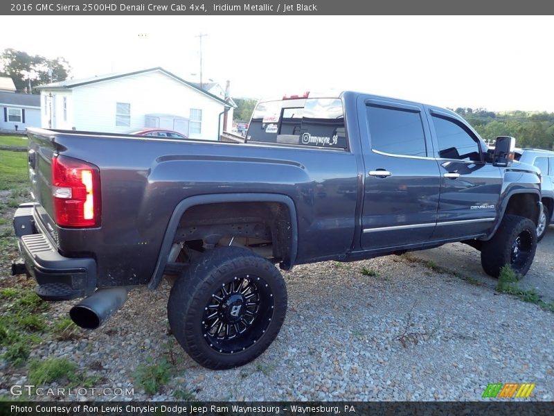 Iridium Metallic / Jet Black 2016 GMC Sierra 2500HD Denali Crew Cab 4x4