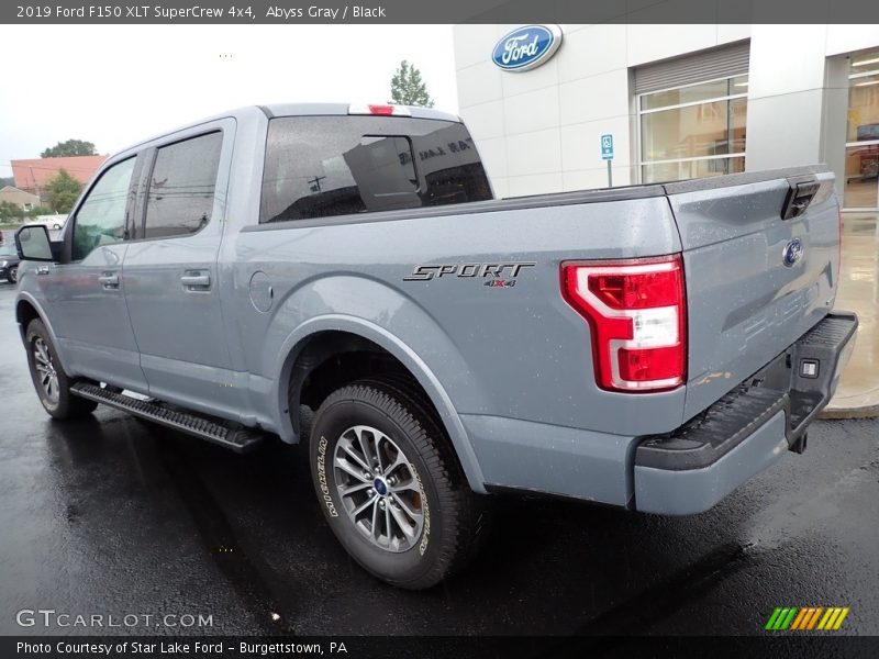 Abyss Gray / Black 2019 Ford F150 XLT SuperCrew 4x4