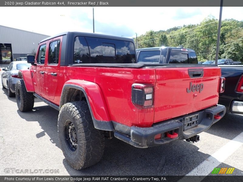 Firecracker Red / Black 2020 Jeep Gladiator Rubicon 4x4