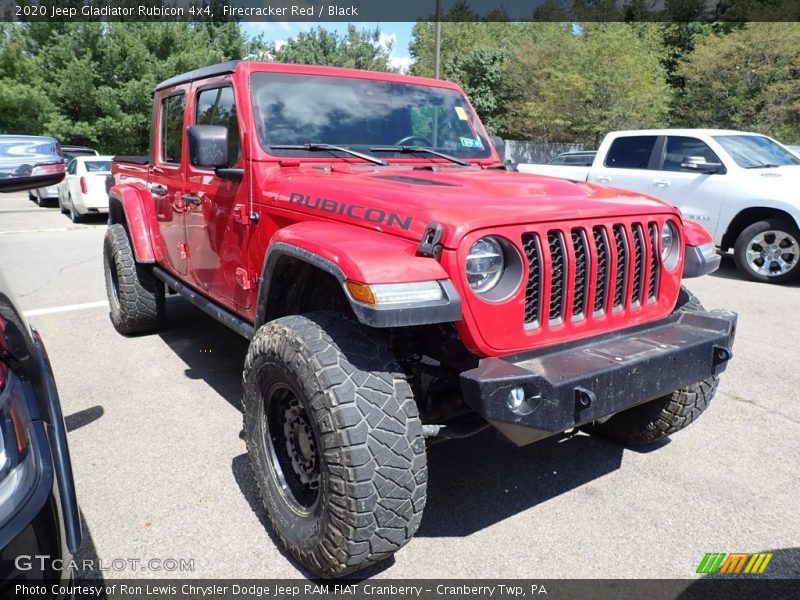 Firecracker Red / Black 2020 Jeep Gladiator Rubicon 4x4