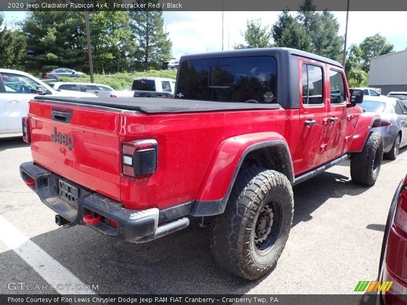 Firecracker Red / Black 2020 Jeep Gladiator Rubicon 4x4