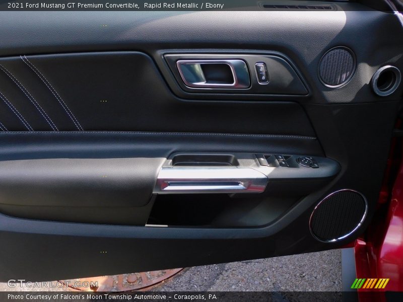 Rapid Red Metallic / Ebony 2021 Ford Mustang GT Premium Convertible
