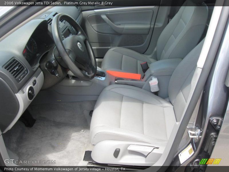 Platinum Grey Metallic / Grey 2006 Volkswagen Jetta TDI Sedan