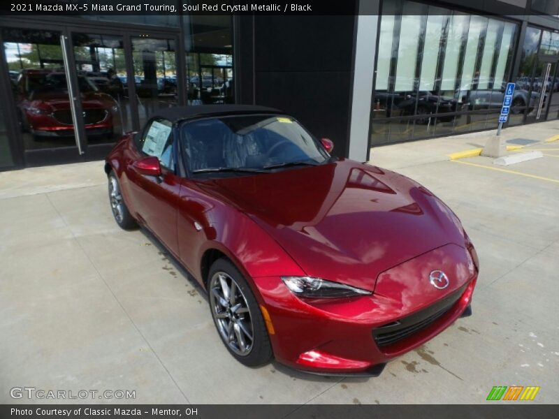 Soul Red Crystal Metallic / Black 2021 Mazda MX-5 Miata Grand Touring