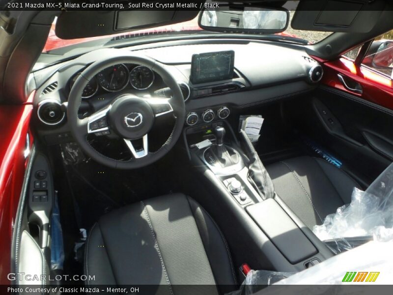 Soul Red Crystal Metallic / Black 2021 Mazda MX-5 Miata Grand Touring