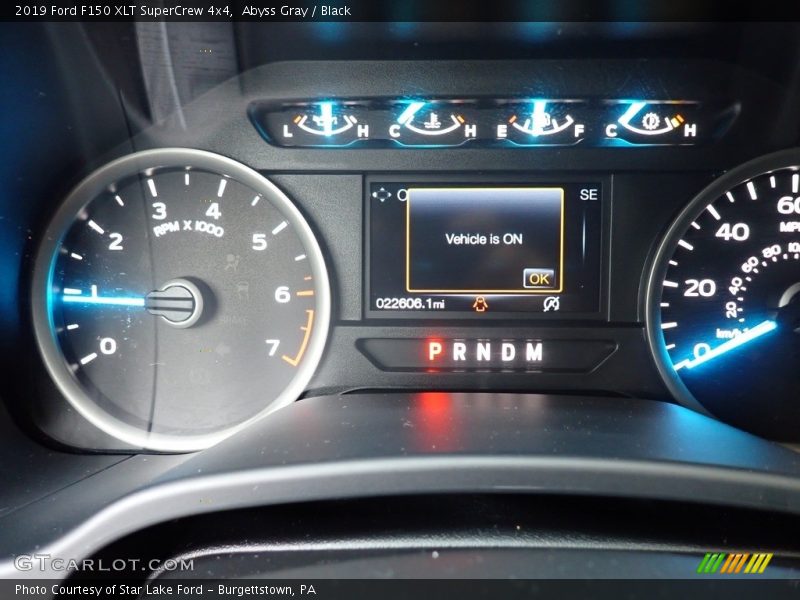 Abyss Gray / Black 2019 Ford F150 XLT SuperCrew 4x4
