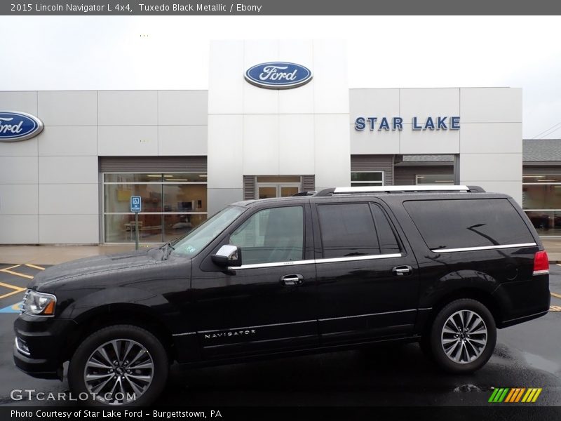Tuxedo Black Metallic / Ebony 2015 Lincoln Navigator L 4x4