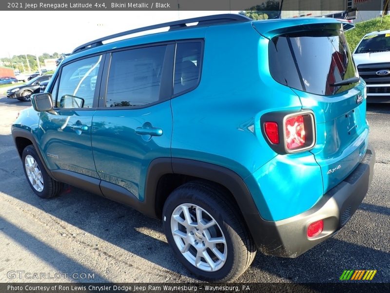 Bikini Metallic / Black 2021 Jeep Renegade Latitude 4x4