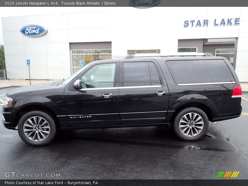 Tuxedo Black Metallic / Ebony 2015 Lincoln Navigator L 4x4