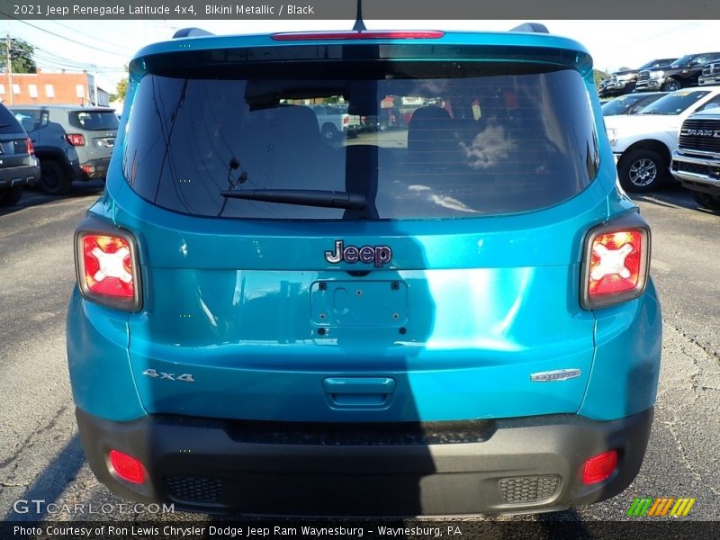 Bikini Metallic / Black 2021 Jeep Renegade Latitude 4x4