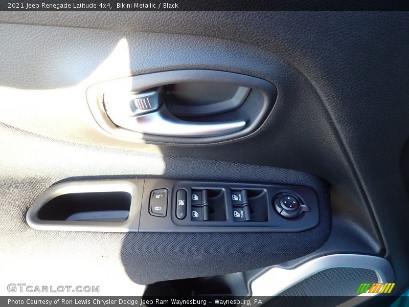 Bikini Metallic / Black 2021 Jeep Renegade Latitude 4x4
