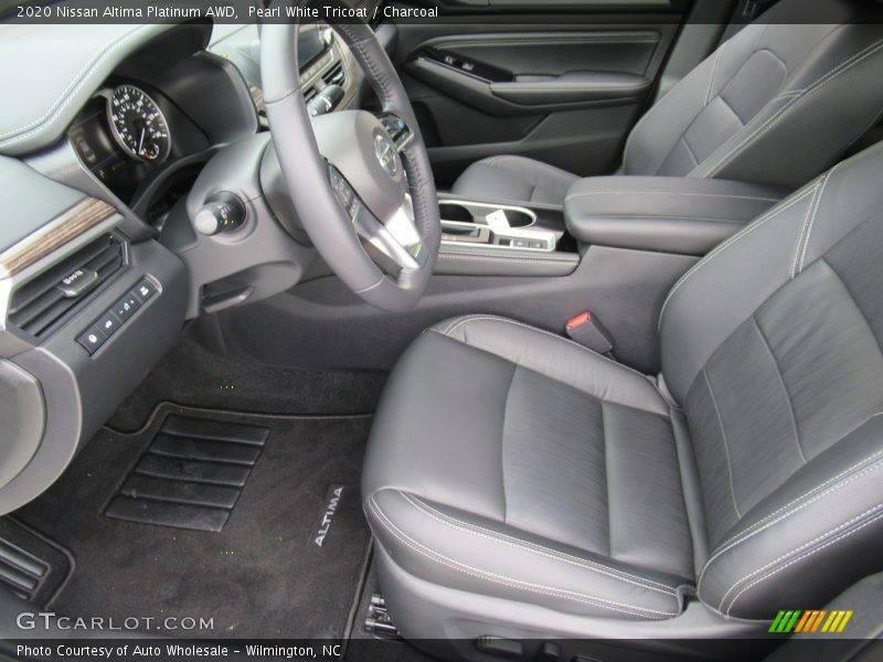 Pearl White Tricoat / Charcoal 2020 Nissan Altima Platinum AWD