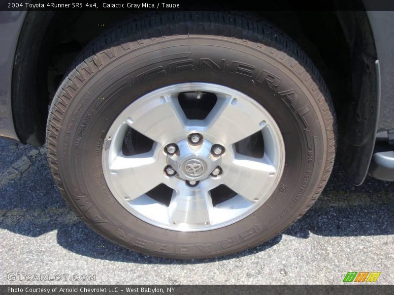 Galactic Gray Mica / Taupe 2004 Toyota 4Runner SR5 4x4