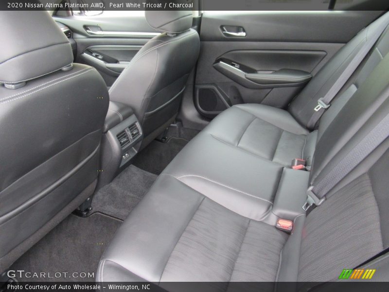 Pearl White Tricoat / Charcoal 2020 Nissan Altima Platinum AWD