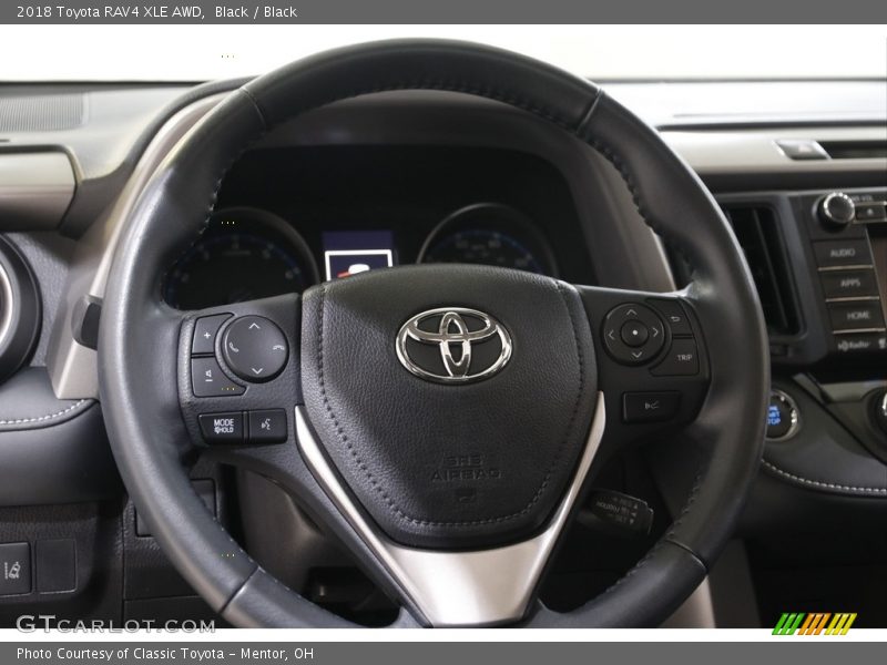 Black / Black 2018 Toyota RAV4 XLE AWD
