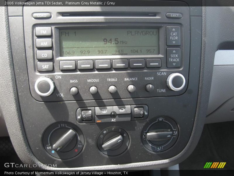 Platinum Grey Metallic / Grey 2006 Volkswagen Jetta TDI Sedan