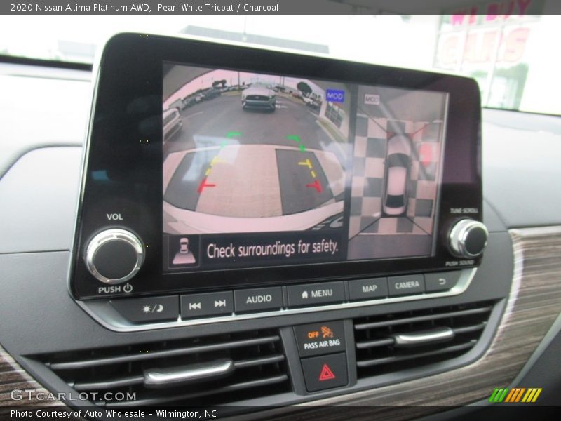 Pearl White Tricoat / Charcoal 2020 Nissan Altima Platinum AWD
