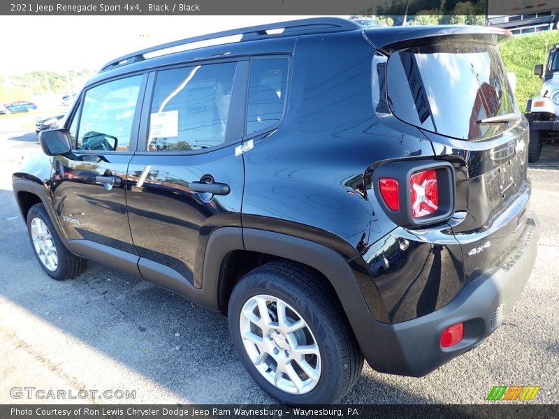 Black / Black 2021 Jeep Renegade Sport 4x4
