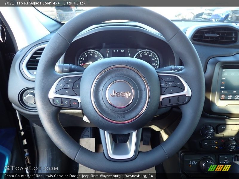  2021 Renegade Sport 4x4 Steering Wheel