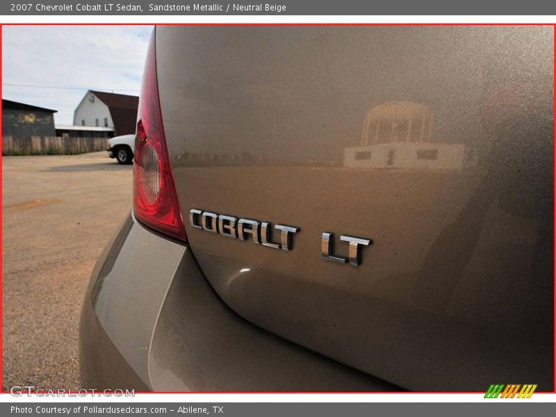 Sandstone Metallic / Neutral Beige 2007 Chevrolet Cobalt LT Sedan