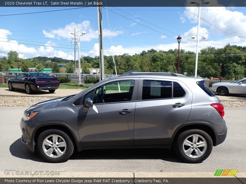 Satin Steel Metallic / Jet Black 2020 Chevrolet Trax LT