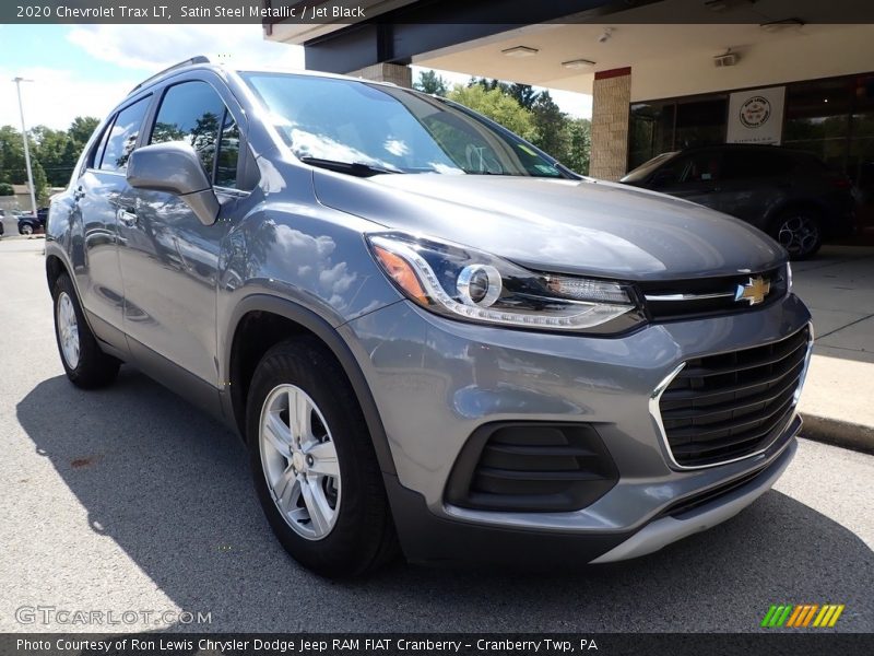 Satin Steel Metallic / Jet Black 2020 Chevrolet Trax LT