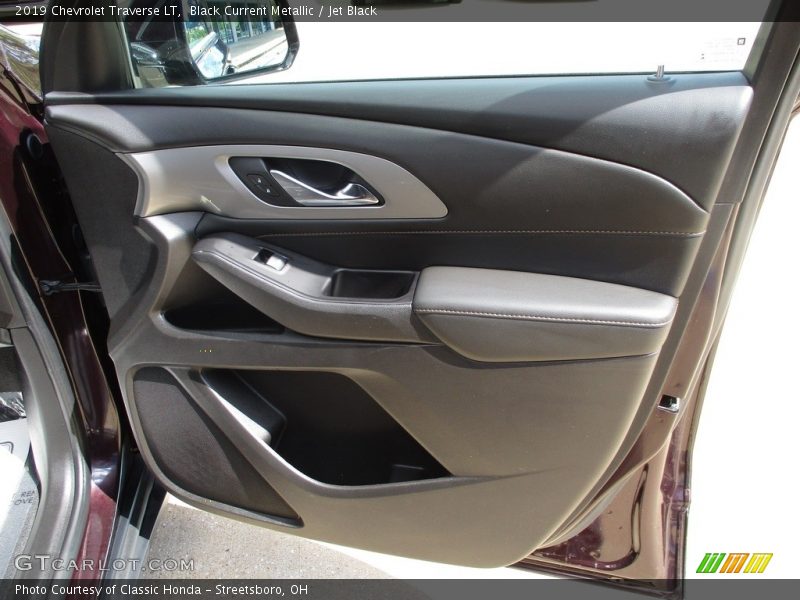 Black Current Metallic / Jet Black 2019 Chevrolet Traverse LT