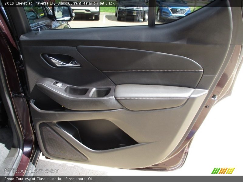 Black Current Metallic / Jet Black 2019 Chevrolet Traverse LT