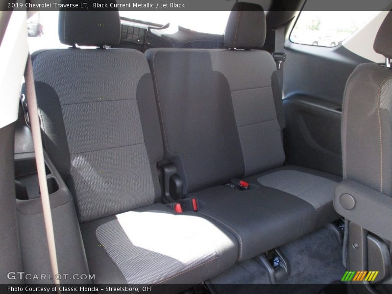 Black Current Metallic / Jet Black 2019 Chevrolet Traverse LT