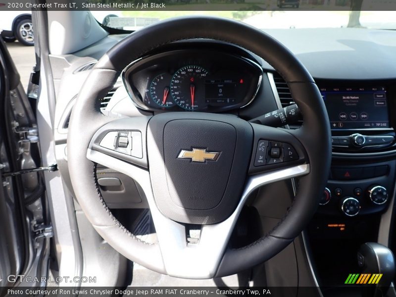 Satin Steel Metallic / Jet Black 2020 Chevrolet Trax LT