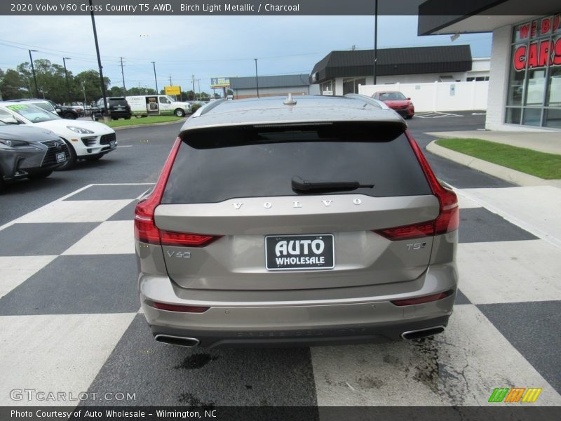Birch Light Metallic / Charcoal 2020 Volvo V60 Cross Country T5 AWD