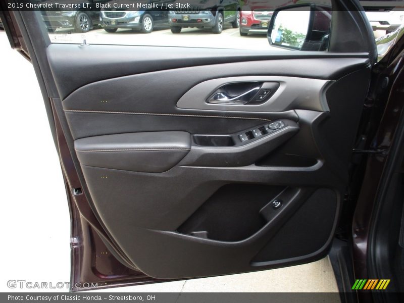 Black Current Metallic / Jet Black 2019 Chevrolet Traverse LT