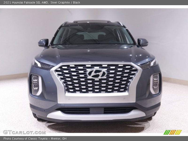 Steel Graphite / Black 2021 Hyundai Palisade SEL AWD