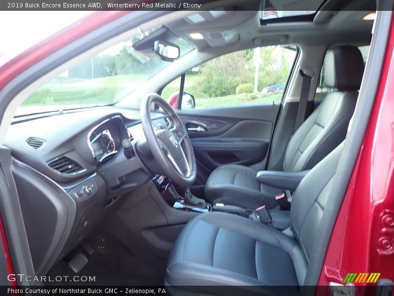 Winterberry Red Metallic / Ebony 2019 Buick Encore Essence AWD