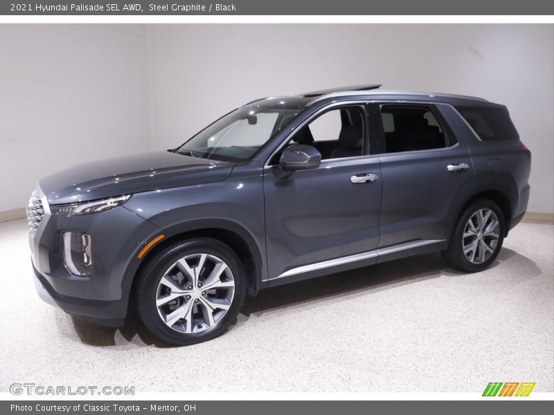 Steel Graphite / Black 2021 Hyundai Palisade SEL AWD