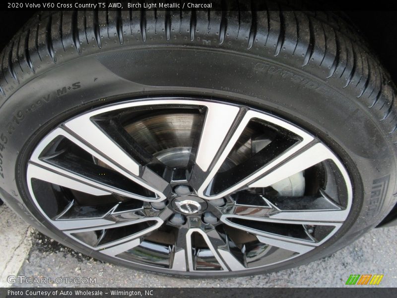 Birch Light Metallic / Charcoal 2020 Volvo V60 Cross Country T5 AWD
