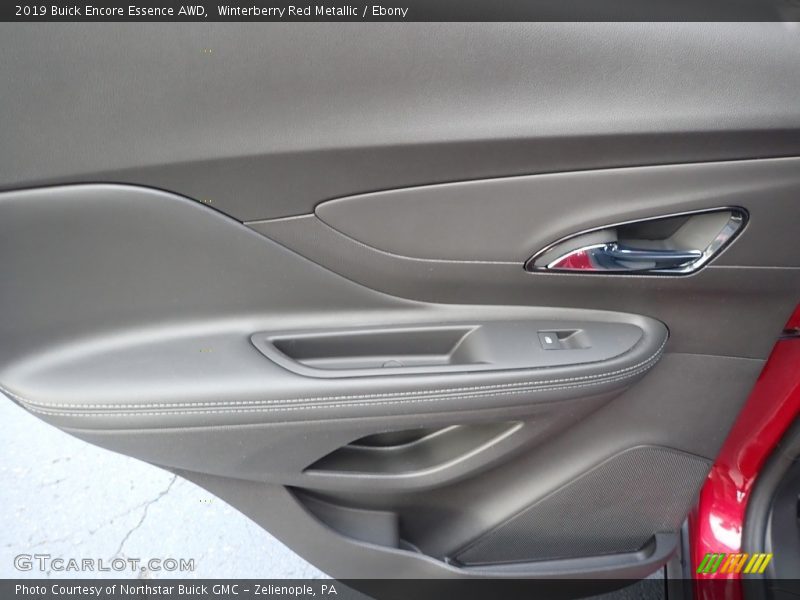 Winterberry Red Metallic / Ebony 2019 Buick Encore Essence AWD