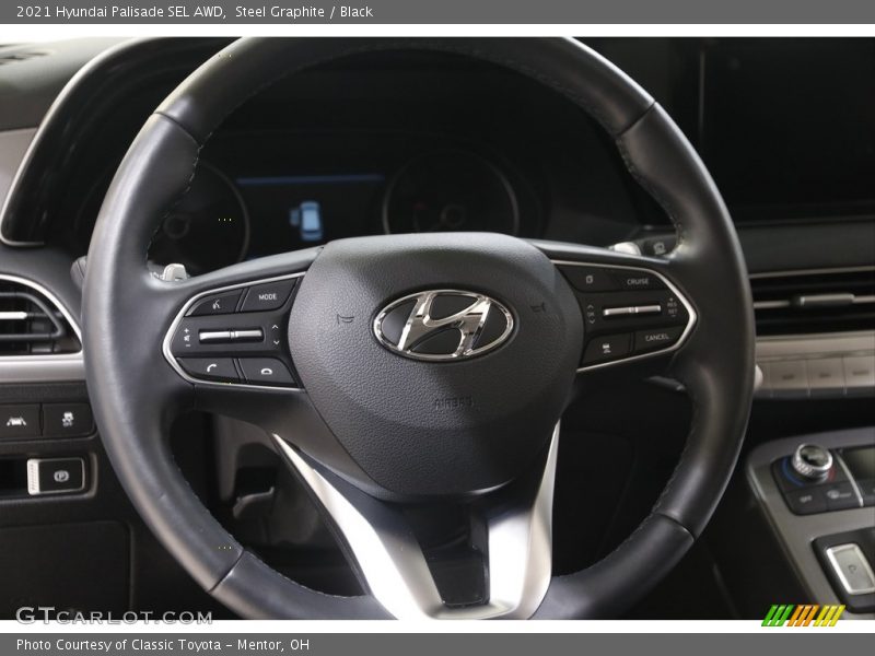 Steel Graphite / Black 2021 Hyundai Palisade SEL AWD