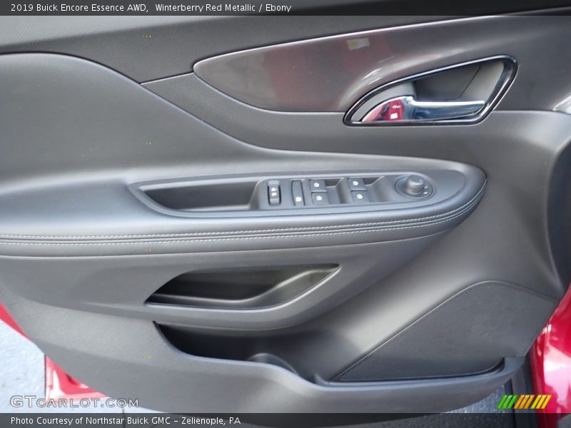 Winterberry Red Metallic / Ebony 2019 Buick Encore Essence AWD