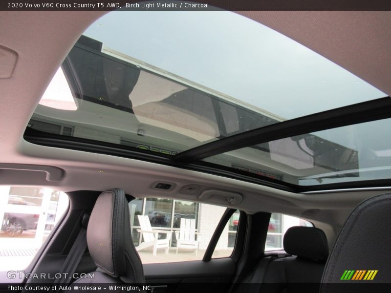Birch Light Metallic / Charcoal 2020 Volvo V60 Cross Country T5 AWD