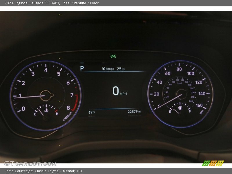 Steel Graphite / Black 2021 Hyundai Palisade SEL AWD