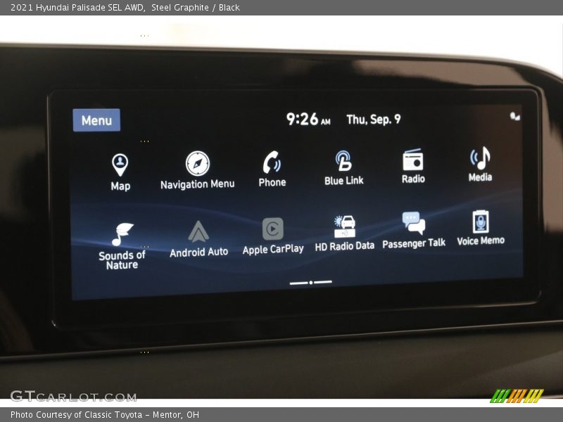 Steel Graphite / Black 2021 Hyundai Palisade SEL AWD