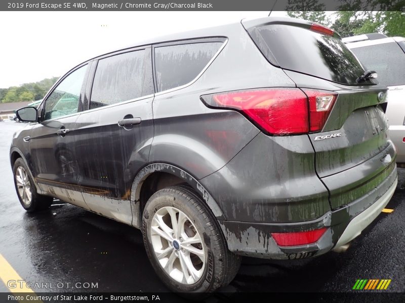 Magnetic / Chromite Gray/Charcoal Black 2019 Ford Escape SE 4WD