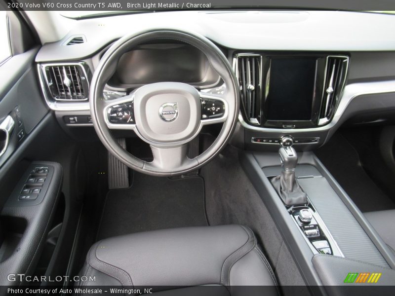 Birch Light Metallic / Charcoal 2020 Volvo V60 Cross Country T5 AWD