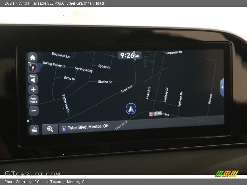 Steel Graphite / Black 2021 Hyundai Palisade SEL AWD