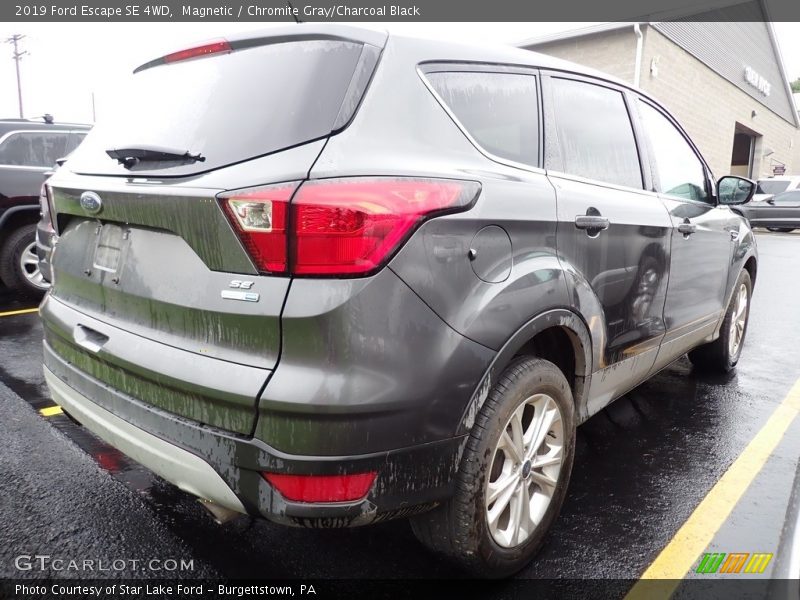 Magnetic / Chromite Gray/Charcoal Black 2019 Ford Escape SE 4WD